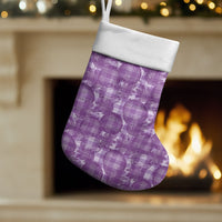 Poni Hawaii Breadfruit Palaka Motifs Christmas Stocking