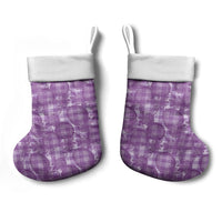 Poni Hawaii Breadfruit Palaka Motifs Christmas Stocking