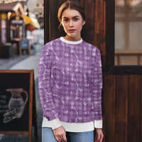 Poni Hawaii Breadfruit Palaka Motifs Ugly Christmas Sweater