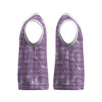 Poni Hawaii Breadfruit Palaka Motifs Christmas Knitted V-Neck Vest