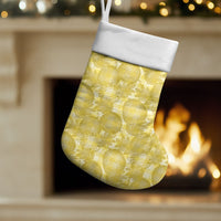Melemele Hawaii Breadfruit Palaka Motifs Christmas Stocking