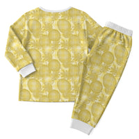 Melemele Hawaii Breadfruit Palaka Motifs Christmas Pajama Set