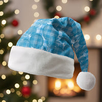 Polu Hawaii Breadfruit Palaka Motifs Christmas Santa Hat