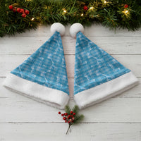 Polu Hawaii Breadfruit Palaka Motifs Christmas Santa Hat
