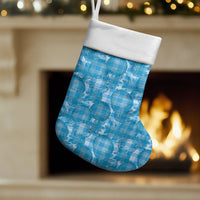 Polu Hawaii Breadfruit Palaka Motifs Christmas Stocking