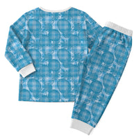 Polu Hawaii Breadfruit Palaka Motifs Christmas Pajama Set