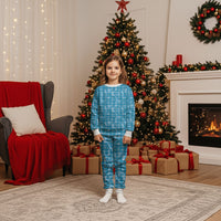 Polu Hawaii Breadfruit Palaka Motifs Christmas Pajama Set
