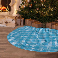Polu Hawaii Breadfruit Palaka Motifs Tree Skirt