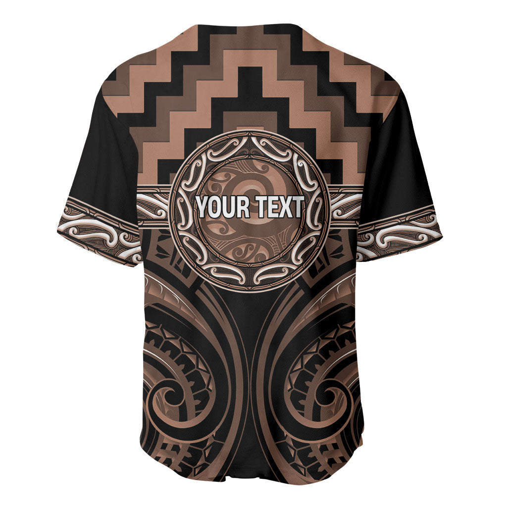 Aotearoa Kati Mamoe Personalised Baseball Jersey Maori Iwi Poutama Puhoro Tattoo LT14 - Polynesian Pride