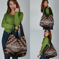 Aotearoa Kati Mamoe Grocery Bag Maori Iwi Poutama Puhoro Tattoo LT14 - Polynesian Pride