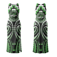 Aotearoa Ngati Awa Personalised Couples Matching Tank Maxi Dress and Hawaiian Shirt Maori Iwi Poutama Puhoro Tattoo LT14 - Polynesian Pride