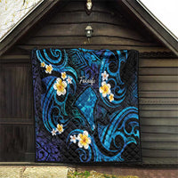 Tokelau Fakaofo Atoll Quilt Polynesian Tattoo Plumeria With Map