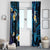 Tokelau Fakaofo Atoll Window Curtain Polynesian Tattoo Plumeria With Map