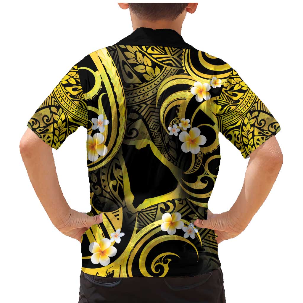 Tokelau Atafu Atoll Family Matching Mermaid Dress and Hawaiian Shirt Polynesian Tattoo Plumeria With Map LT14 - Polynesian Pride