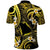Tokelau Atafu Atoll Polo Shirt Polynesian Tattoo Plumeria With Map
