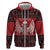 Personalized Hawaii Skull Christmas Hoodie Mele Kalikimaka Hawaiian Kakau - Polynesian Pride