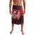 Personalized Hawaii Skull Christmas Lavalava Mele Kalikimaka Hawaiian Kakau - Polynesian Pride