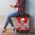 Personalized Hawaii Skull Christmas Luggage Cover Mele Kalikimaka Hawaiian Kakau - Polynesian Pride
