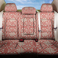 Red Ngatu Pattern Malo e Lelei Tonga Back Car Seat Cover LT14 One Size Red - Polynesian Pride