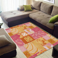 Aloha Hawaii Quilt Floral Patchwork Style Area Rug LT14 - Polynesian Pride