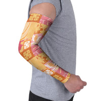 Aloha Hawaii Quilt Floral Patchwork Style Arm Sleeves LT14 - Polynesian Pride