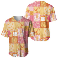 Aloha Hawaii Quilt Floral Patchwork Style Baseball Jersey LT14 - Polynesian Pride