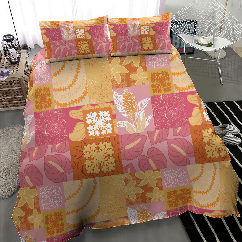 Aloha Hawaii Quilt Floral Patchwork Style Bedding Set LT14 - Polynesian Pride