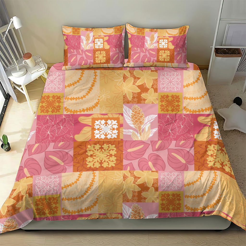 Aloha Hawaii Quilt Floral Patchwork Style Bedding Set LT14 - Polynesian Pride