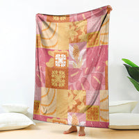 Aloha Hawaii Quilt Floral Patchwork Style Blanket LT14 - Polynesian Pride