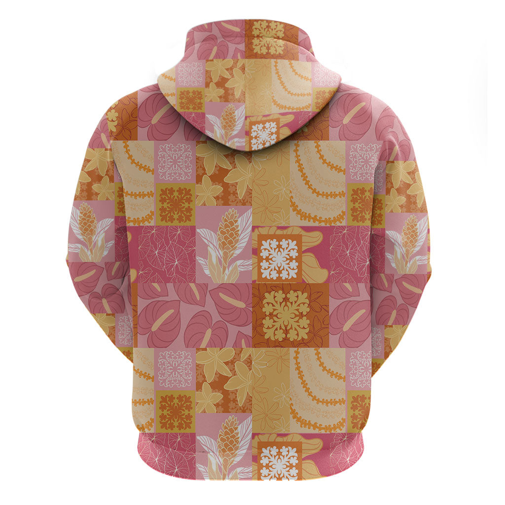 Aloha Hawaii Quilt Floral Patchwork Style Hoodie LT14 - Polynesian Pride