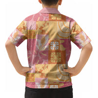 Aloha Hawaii Quilt Floral Patchwork Style Kid Hawaiian Shirt LT14 - Polynesian Pride
