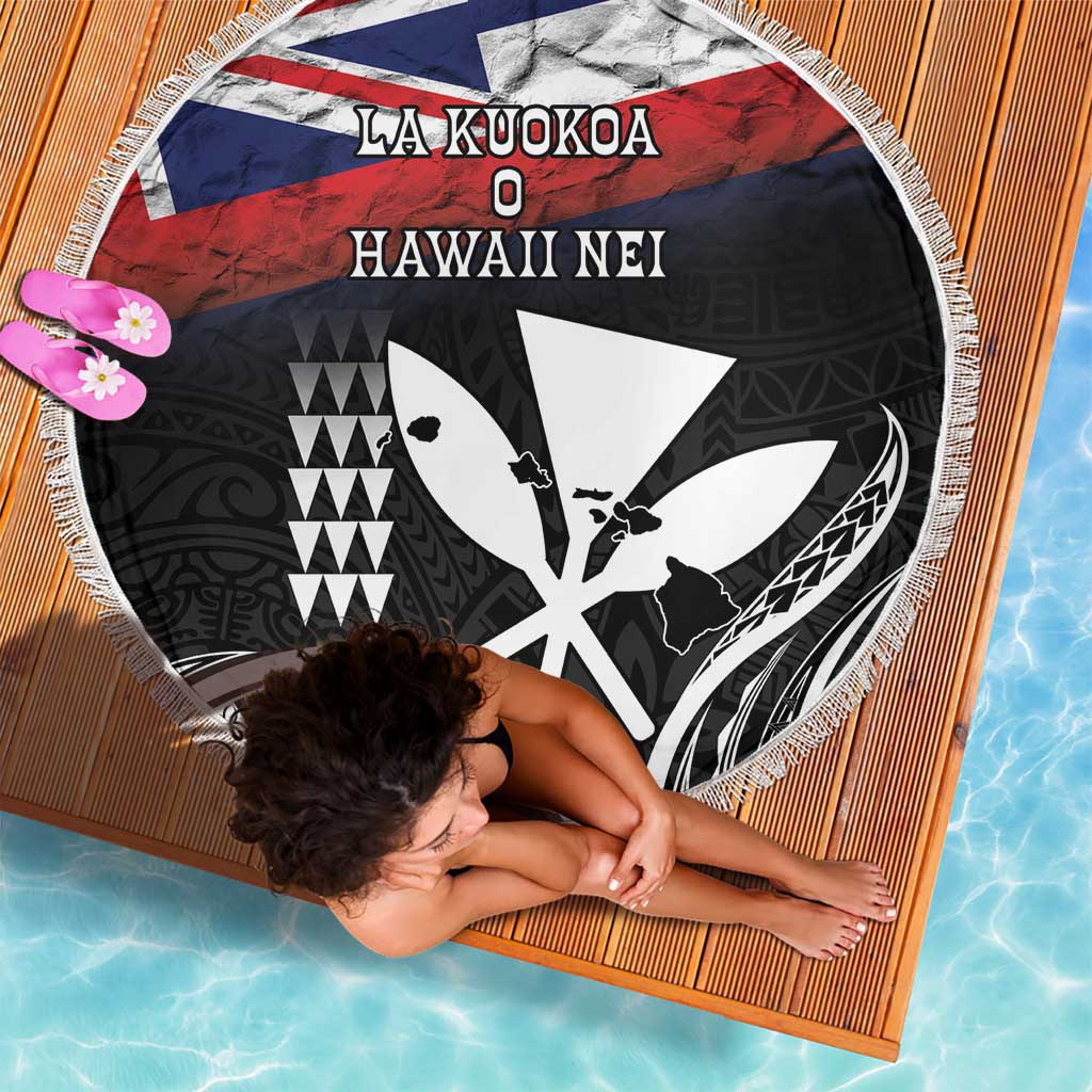 Hawaii Independence Day Beach Blanket La Kuokoa - Happy 28th November