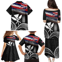 Hawaii Independence Day Family Matching Puletasi and Hawaiian Shirt La Kuokoa - Happy 28th November LT14 - Polynesian Pride