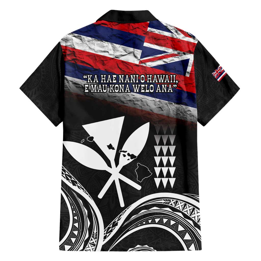 Hawaii Independence Day Family Matching Short Sleeve Bodycon Dress and Hawaiian Shirt La Kuokoa - Happy 28th November LT14 - Polynesian Pride