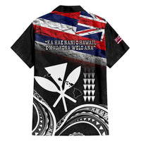 Hawaii Independence Day Family Matching Tank Maxi Dress and Hawaiian Shirt La Kuokoa - Happy 28th November LT14 - Polynesian Pride