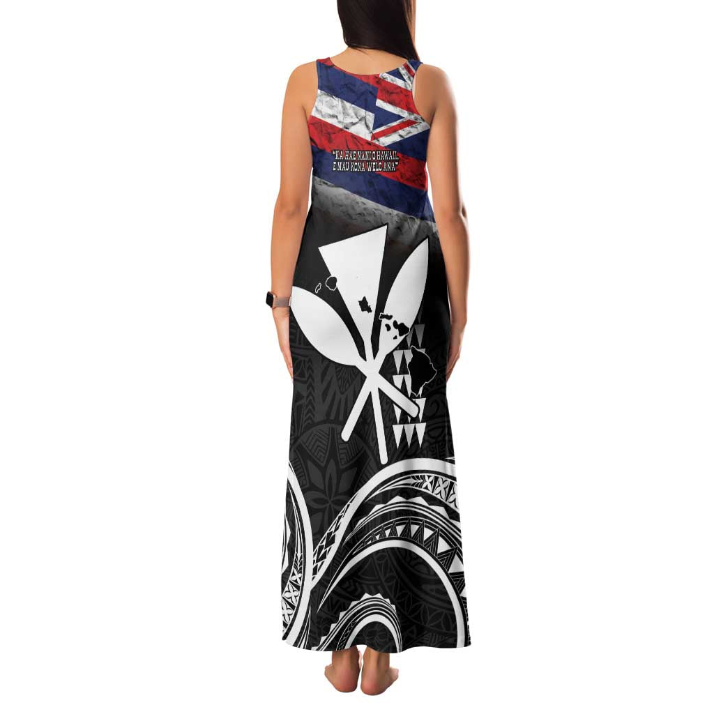 Hawaii Independence Day Family Matching Tank Maxi Dress and Hawaiian Shirt La Kuokoa - Happy 28th November LT14 - Polynesian Pride