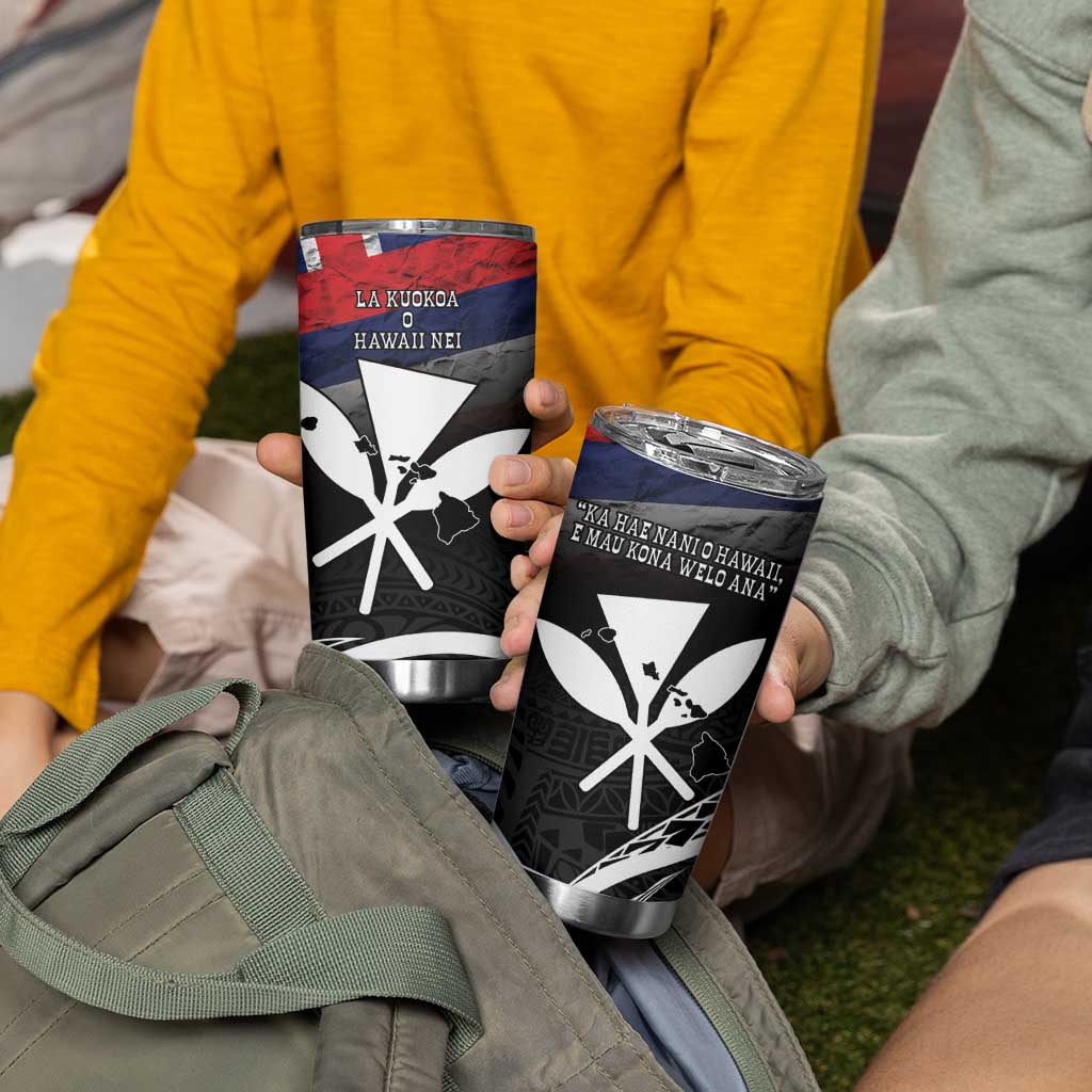 Hawaii Independence Day Tumbler Cup La Kuokoa - Happy 28th November