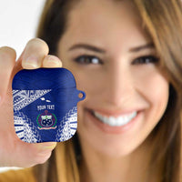 Toa Samoa Rugby Custom AirPods Case Go Champions Pacific Samoan Pattern - Polynesian Pride