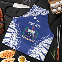 Toa Samoa Rugby Custom Apron Go Champions Pacific Samoan Pattern - Polynesian Pride