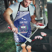 Toa Samoa Rugby Custom Apron Go Champions Pacific Samoan Pattern - Polynesian Pride