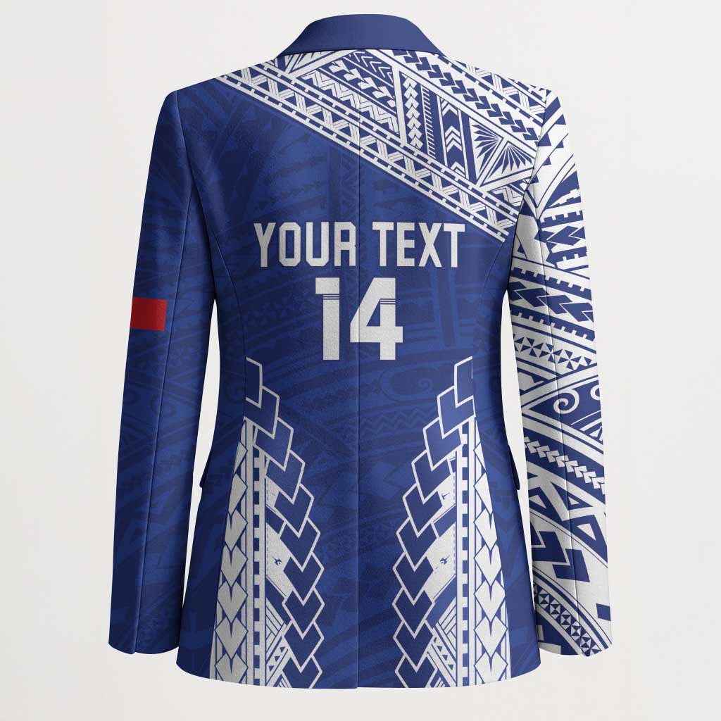 Toa Samoa Rugby Custom Blazer Go Champions Pacific Samoan Pattern - Polynesian Pride