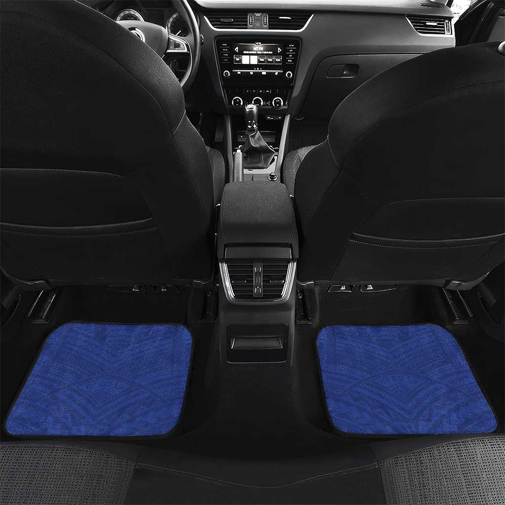 Toa Samoa Rugby Custom Car Mats Go Champions Pacific Samoan Pattern - Polynesian Pride
