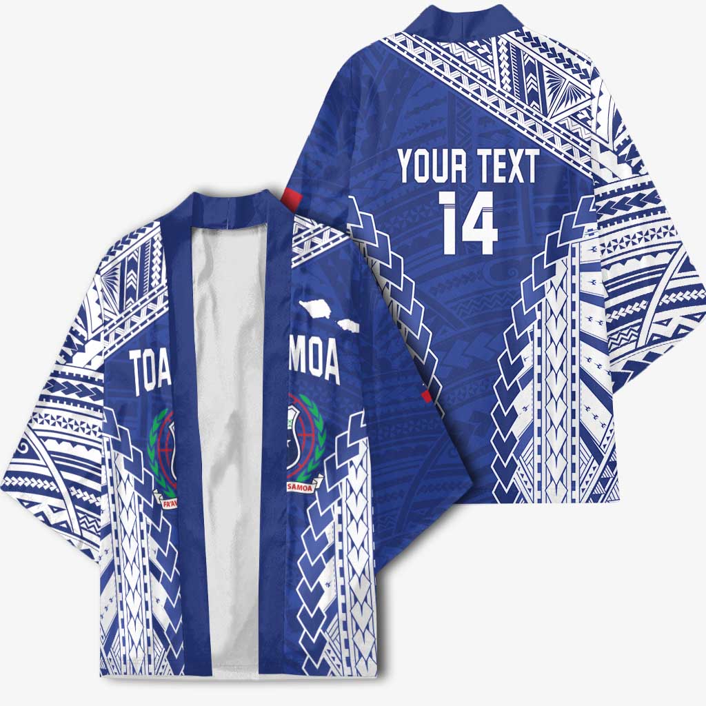 Toa Samoa Rugby Custom Kimono Go Champions Pacific Samoan Pattern - Polynesian Pride