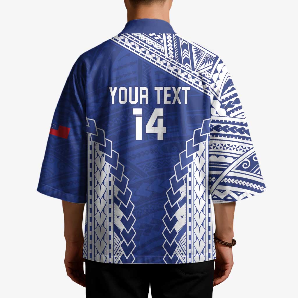 Toa Samoa Rugby Custom Kimono Go Champions Pacific Samoan Pattern - Polynesian Pride