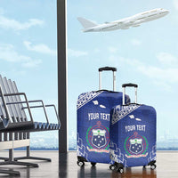 Toa Samoa Rugby Custom Luggage Cover Go Champions Pacific Samoan Pattern - Polynesian Pride