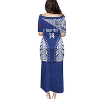 Toa Samoa Rugby Custom Puletasi Go Champions Pacific Samoan Pattern - Polynesian Pride