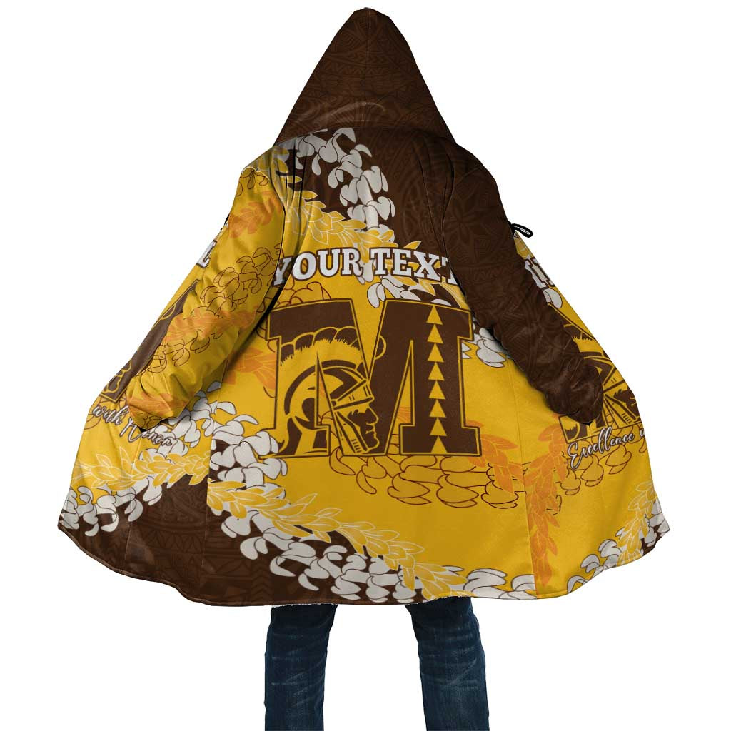 Personalized Mililani Hawaii High School Cloak Puakenikeni Lei Hawaiian Pattern - Polynesian Pride
