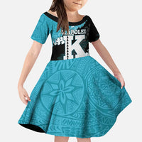 Personalized Kapolei Hawaii High School Family Matching Puletasi and Hawaiian Shirt Puakenikeni Lei Hawaiian Pattern - Polynesian Pride