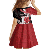 Personalized Kalani Hawaii High School Family Matching Long Sleeve Bodycon Dress and Hawaiian Shirt Puakenikeni Lei Hawaiian Pattern LT14 - Polynesian Pride