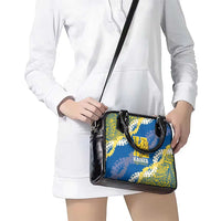 Kaiser Hawaii High School Shoulder Handbag Puakenikeni Lei Hawaiian Pattern - Polynesian Pride